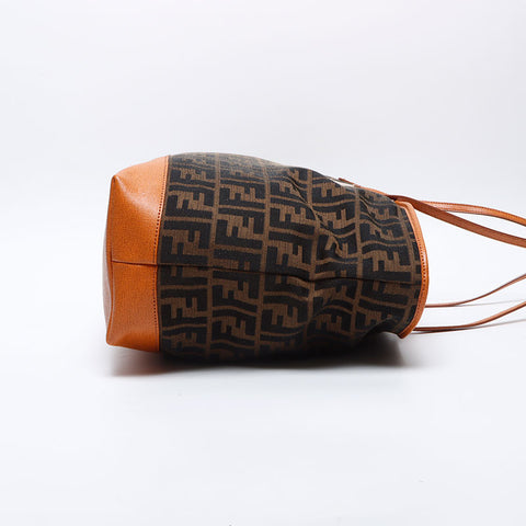 フェンディ FENDI ズッカ トートバッグ ブラウン WS14143