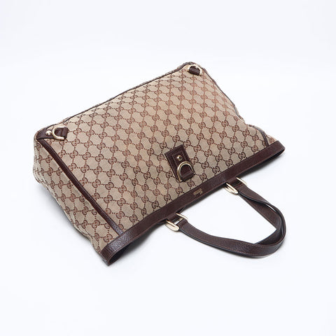 グッチ GUCCI GGキャンバス トートバッグ ブラウン WS14144