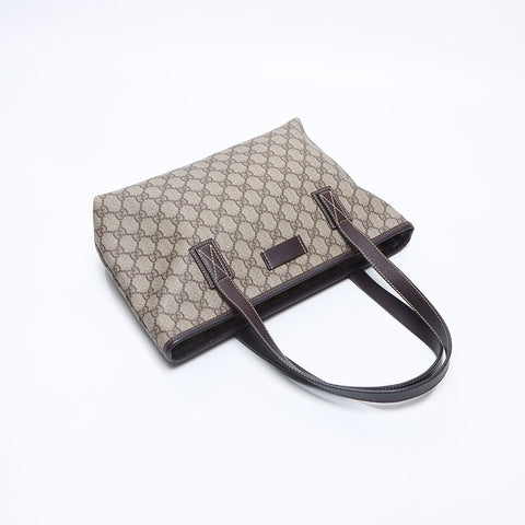 グッチ GUCCI GG スプリーム トートバッグ ブラウン WS14145
