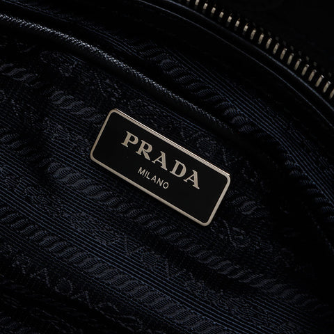 プラダ PRADA ナイロン キルティング トートバッグ ブラック WS14148
