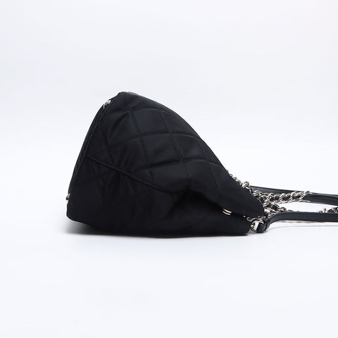 プラダ PRADA ナイロン キルティング トートバッグ ブラック WS14148