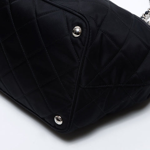 プラダ PRADA ナイロン キルティング トートバッグ ブラック WS14148