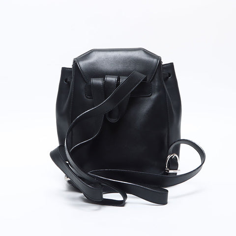 サルヴァトーレフェラガモ Salvatore Ferragamo ロゴ レザー リュック・デイパック ブラック WS14149