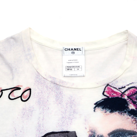 Chanel Short Sleeve T-shirt Multicolor WS1414