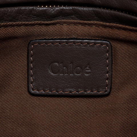 クロエ Chloe マーシー トートバッグ グレー WS14150