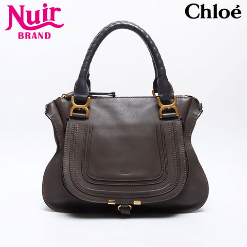 クロエ Chloe マーシー トートバッグ グレー WS14150