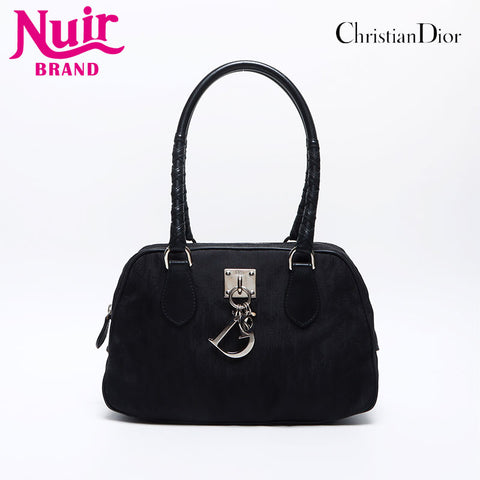 クリスチャンディオール Christian Dior ラブリー トロッター ハンドバッグ ブラック WS14152