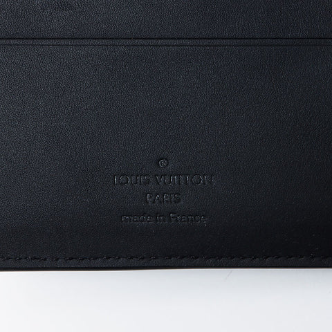 LOUIS VUITTON Portefeuille・Marco NM Taiga Bifold Wallet black WS14153