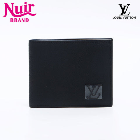 LOUIS VUITTON Portefeuille・Marco NM Taiga Bifold Wallet black WS14153