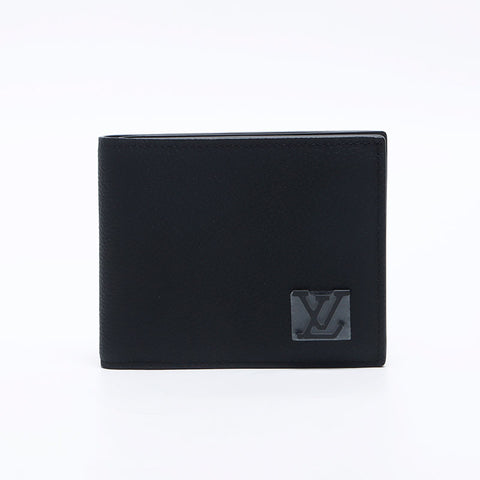 LOUIS VUITTON Portefeuille・Marco NM Taiga Bifold Wallet black WS14153