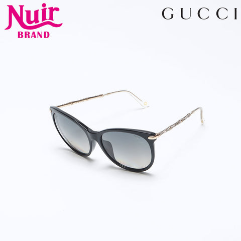 GUCCI Rhinestone sunglasses black WS14156