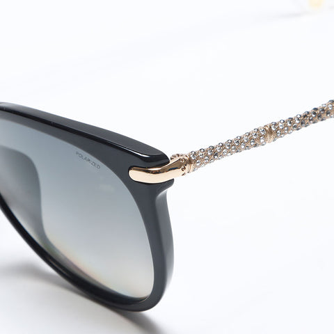 GUCCI Rhinestone sunglasses black WS14156
