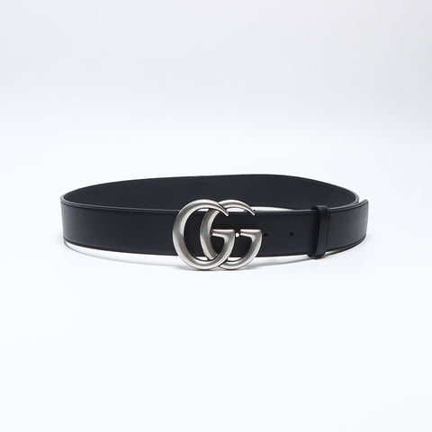 Gucci GG Marmont GG Schnalle Größe: 95/38 Gürtel Schwarz WS14159