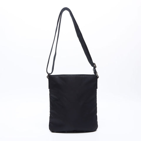 YVES SAINT LAURENT YSL nylon Y logo Shoulder Bag black WS14161