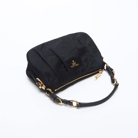プラダ PRADA ナイロン ショルダーバッグ ブラック WS14163