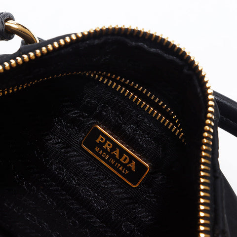プラダ PRADA ナイロン ショルダーバッグ ブラック WS14163