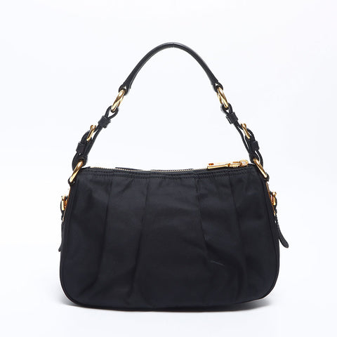 プラダ PRADA ナイロン ショルダーバッグ ブラック WS14163