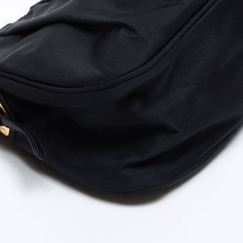 プラダ PRADA ナイロン ショルダーバッグ ブラック WS14163