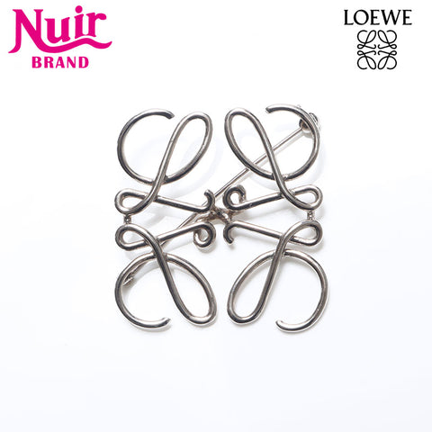 LOEWE Anglam Brooch Silver WS14172