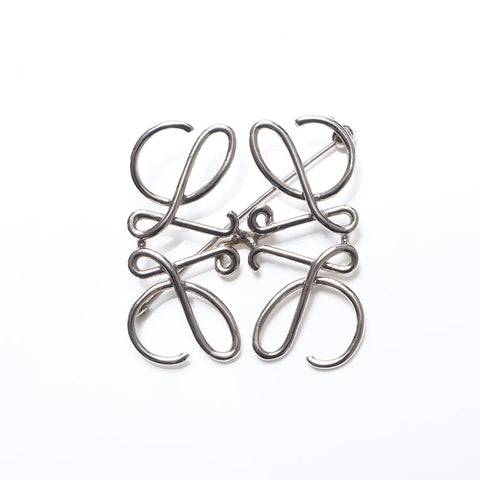 LOEWE Anglam Brooch Silver WS14172