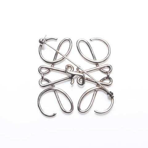 LOEWE Anglam Brooch Silver WS14172
