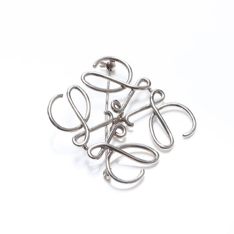 LOEWE Anglam Brooch Silver WS14172