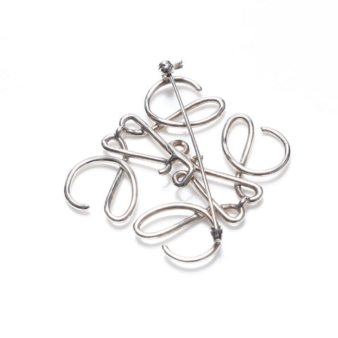 LOEWE Anglam Brooch Silver WS14172