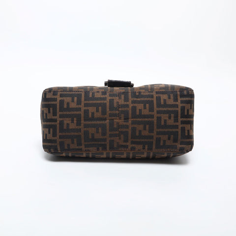 FENDI Zucca mamma bucket Shoulder Bag Brown WS14195