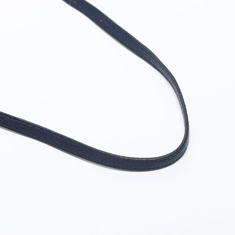 Miu Miu Matelasse Denim Crystal Shoulder Bag Navy WS14199