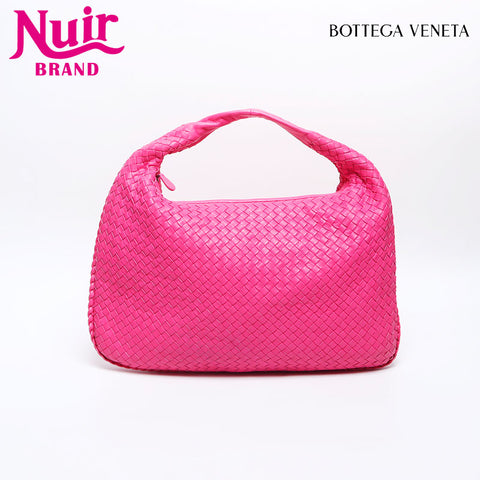 BOTTEGAVENETA INTRECCIATO Hobo Shoulder Bag pink WS14202