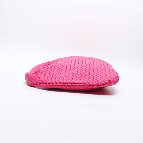 BOTTEGAVENETA INTRECCIATO Hobo Shoulder Bag pink WS14202