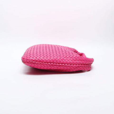 BOTTEGAVENETA INTRECCIATO Hobo Shoulder Bag pink WS14202