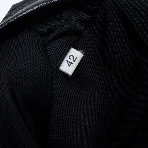 PRADA Nylon Card Case Pouch Shoulder Bag black WS14208