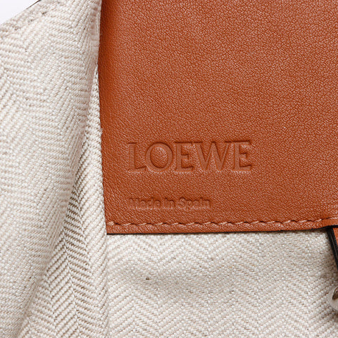 ロエベ LOEWE ハンモック ミディアム 2way レザー ハンドバッグ オレンジ WS14211