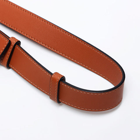ロエベ LOEWE ハンモック ミディアム 2way レザー ハンドバッグ オレンジ WS14211