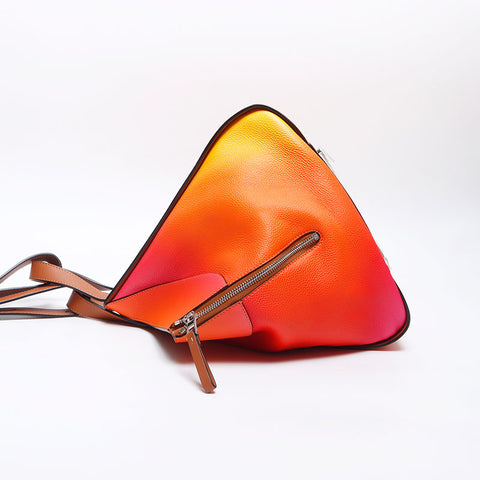 ロエベ LOEWE ハンモック ミディアム 2way レザー ハンドバッグ オレンジ WS14211