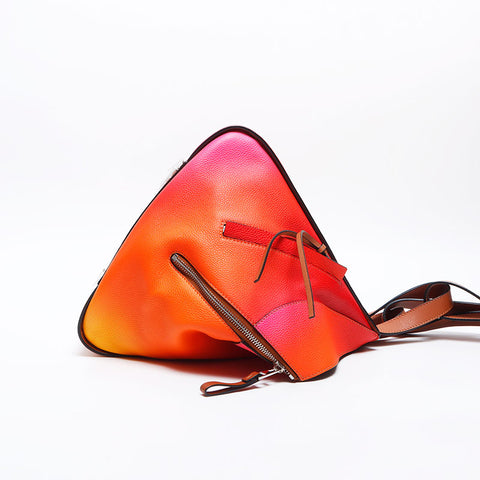 ロエベ LOEWE ハンモック ミディアム 2way レザー ハンドバッグ オレンジ WS14211