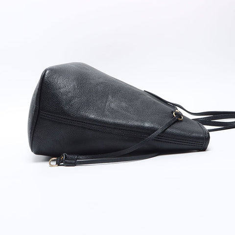 LOUIS VUITTON 2020 Monogram Empreinte Giant Leather Tote Bag black WS14214