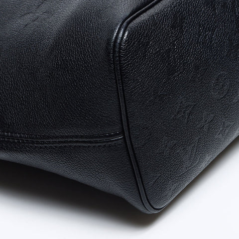 LOUIS VUITTON 2020 Monogram Empreinte Giant Leather Tote Bag black WS14214