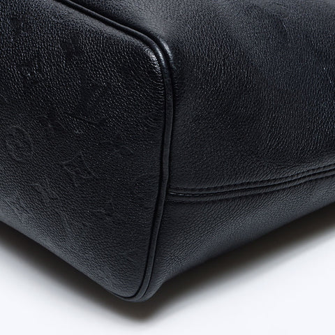 LOUIS VUITTON 2020 Monogram Empreinte Giant Leather Tote Bag black WS14214
