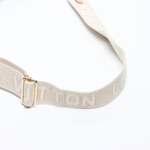 LOUIS VUITTON High Rise Denim Monogram Waist bag blue WS14215
