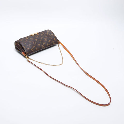 LOUIS VUITTON Vuitton Favorite MM 2017 Shoulder Bag Brown WS14216