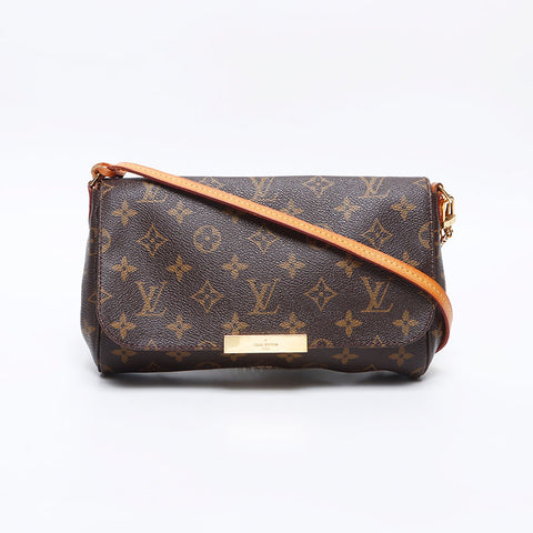 LOUIS VUITTON Vuitton Favorite MM 2017 Shoulder Bag Brown WS14216