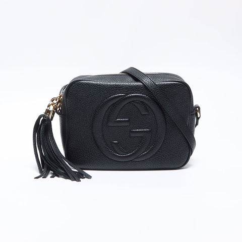 グッチ GUCCI ソーホー フリンジ カメラバッグ ショルダーバッグ ブラック WS14218