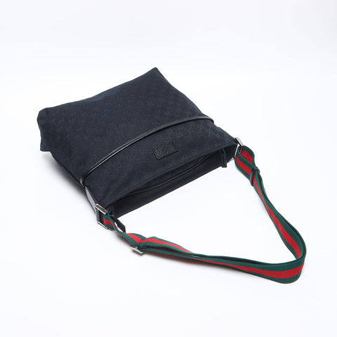 グッチ GUCCI GGキャンバス シェリー ショルダーバッグ ブラック WS14220