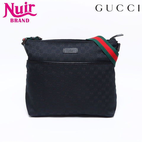 グッチ GUCCI GGキャンバス シェリー ショルダーバッグ ブラック WS14220