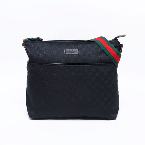 グッチ GUCCI GGキャンバス シェリー ショルダーバッグ ブラック WS14220