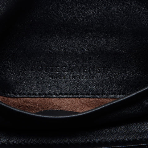 ボッテガヴェネタ BOTTEGAVENETA オリンピア チェーン スモール ショルダーバッグ ブラック WS14223