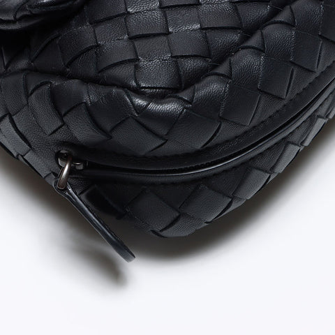 ボッテガヴェネタ BOTTEGAVENETA オリンピア チェーン スモール ショルダーバッグ ブラック WS14223
