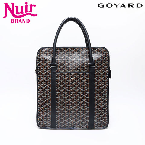 ゴヤール GOYARD 2way ブルゴーニュ ショルダーバッグ ブラック WS14228